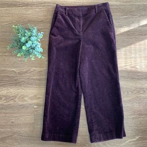 NWOT Express Straight Cropped Corduroy Pant